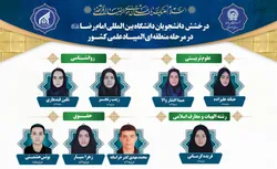 هشت رتبه برتر از دانشگاه بین‌المللی امام رضا (ع)، کارنامه تازه المپیادی‌ها را ساخت