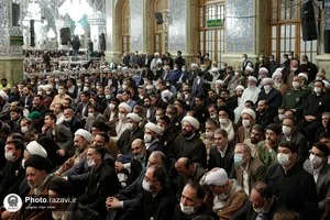سخنرانی نوروزی رهبر معظم انقلاب در حرم مطهر رضوی