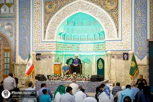مراسم بزرگداشت روز ولادت امام حسن عسکری علیه&zwnj;السلام در حرم مطهر رضوی