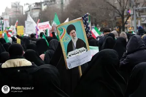 راهپیمایی پرشکوه 22 بهمن در مشهد
