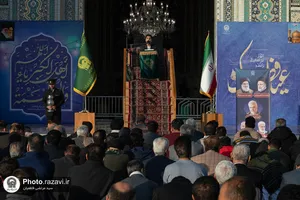 اقامه نماز عید فطر در حرم مطهر رضوی-2