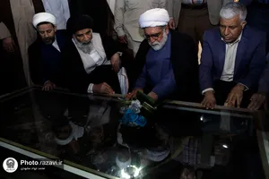 حضور تولیت آستان قدس رضوی در مسجد جامع خرمشهر