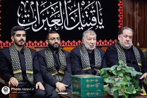 تشرف کاروان سفیران امام رئوف علیه&zwnj;السلام به حرم امیرالمؤمنین علیه&zwnj;السلام
