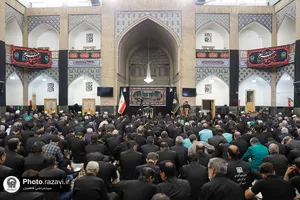 عزاداری حضرت اباعبدالله الحسین(ع) با حضور تولیت آستان قدس رضوی-3
