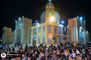 مراسم عزاداری شب شهادت امام رضا(علیه&zwnj;السلام) در طبس