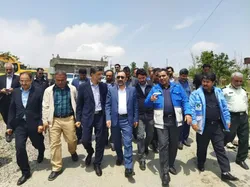 بازدید استاندار خراسان‌رضوی و قائم مقام آستان قدس از بند گلستان