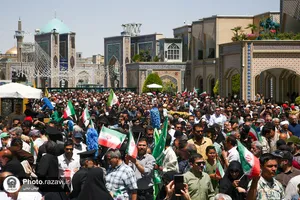 راهپیمایی جمعه خشم و نصر مردم مشهد