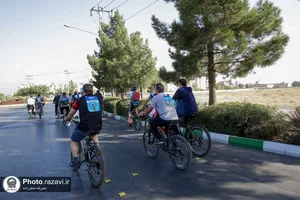 همایش دوچرخه سواری کارکنان شرکت صنایع غذایی رضوی