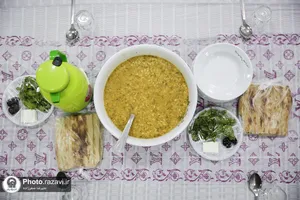 سفره آسمانی به نیت شهدا