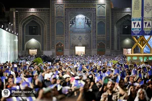 مراسم احیا شب بیست و سوم ماه مبارک رمضان در حرم مطهر رضوی - 2