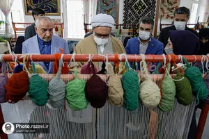 بازدید تولیت آستان قدس رضوی از موسسه توانبخشی همدم