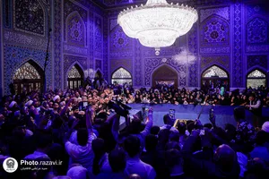 تشرف موکب داران عراقی به حرم مطهر رضوی