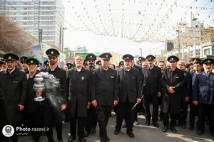 راهپیمایی پرشکوه 22 بهمن در مشهد
