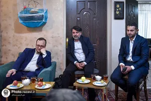 دیدار خادمان بسیجی آستان قدس رضوی با خانواده شهیدان رمارم