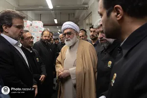 بازدید تولیت آستان قدس رضوی از بخش شمیم رضوان