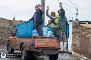 خدمت&zwnj;رسانی به حادثه&zwnj;دیدگان سیل در روستاهای فریمان