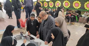 بازدید مدیرعامل بنیاد کرامت رضوی از موکب دخترانه &laquo;نجما&raquo; در اردوگاه خاتون + تصاویر