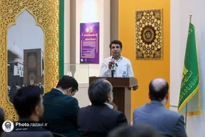 اهدای مدال&zwnj;های طلای پیمان نصیری به موزه آستان قدس رضوی
