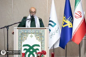 دیدار تولیت آستان قدس رضوی با فرماندهان، پاسداران و بسیجیان سپاه امام رضا(ع)