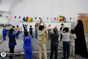 جشن شکوفه&zwnj;های رضوی در روز میلاد امیرالمومنین