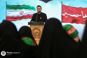 آیین معنوی &laquo;شیرخوارگان حسینی&raquo; در حرم مطهر رضوی