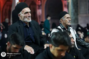 عزاداری هیئات مذهبی چهارمحال و بختیاری در حسینیه حرم