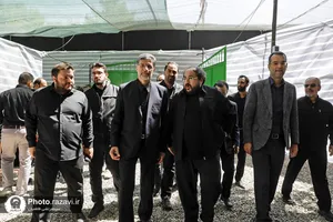 بازدید قائم مقام تولیت آستان قدس رضوی از موکب بنیاد بهره وری موقوفات