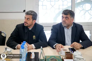 بازدید مدیر عالی حرم مطهر رضوی از مرکز امور خادمین آستان قدس رضوی