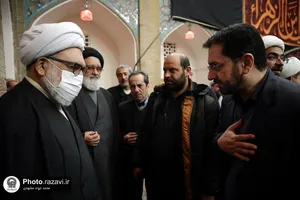 مراسم عزاداری سالروز شهادت حضرت زهرا(س) با حضور تولیت آستان قدس رضوی