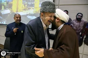 آیین تکریم خادمین کشیک هفتم یگان حفاظت آستان قدس رضوی