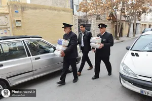 توزیع روزانه 2 هزار پرس افطاری متبرک در سطح شهر مشهد