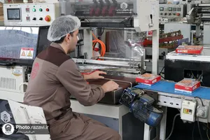 بازدید کارکنان آستان قدس رضوی از شرکت صنایع غذایی رضوی