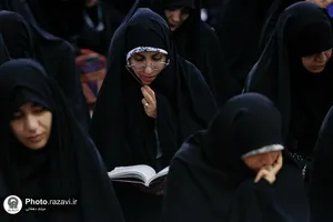 تشرف فعالان فضای مجازی سازمان بسیج مستضعفین به حرم مطهر رضوی