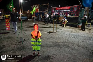 موکب خدمت رسانی به زائران در شاهرود