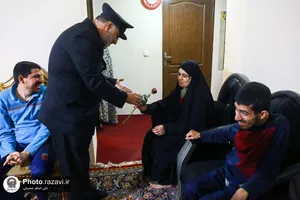 تکریم ۱۵۰ خانواده دارای سه معلول توسط آستان قدس رضوی