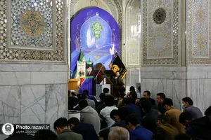 تشرف 300 دانشجوی غیر ایرانی به حرم مطهر رضوی