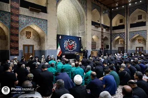 عزاداری عاشورای حسینی با حضور تولیت آستان قدس رضوی