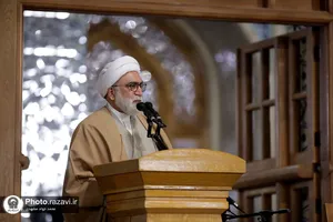 سخنرانی نوروزی رهبر معظم انقلاب در حرم مطهر رضوی