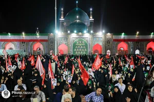 آئین بزرگداشت رهبر شهید انقلاب اسلامی در حرم مطهر رضوی-4
