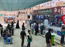 ارائه خدمات اسکان به ۱۶۰ زائر در روز پایانی فعالیت موکب امام رضا (ع) اراک