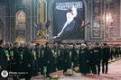 آیین خطبه خوانی شب عاشورای حسینی در حرم امام رئوف برگزار شد.
