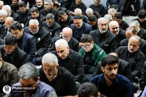 عزاداری دهه اول محرم با حضور تولیت آستان قدس رضوی-1
