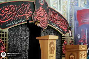اجتماع بانوان فاطمی در حرم مطهر رضوی