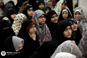 حضور تولیت آستان قدس رضوی در جمع معتکفین رمضانیه