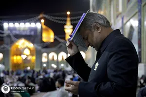 مراسم احیا شب نوزدهم ماه مبارک رمضان در حرم مطهر رضوی - 2
