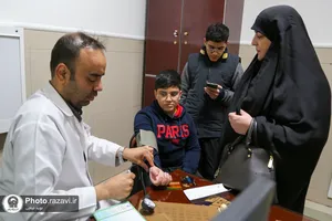 خدمات دارالشفای امام در شبهای احیا