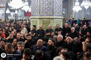عزاداری هیئت مکتب العباس در رواق امام خمینی(ره)