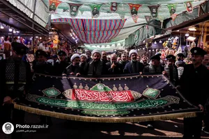 تشرف کاروان سفیران امام رئوف به حرم امامزاده سید محمد