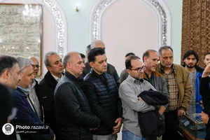 بازدید اعضای هیئت علمی علوم پزشکی تهران از گنجینه قرآن و عترت