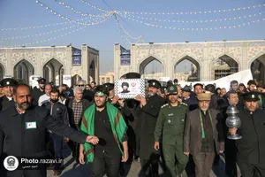 تشییع پیکر شهید حجت الاسلام سیدداوود بی&zwnj;طرف در مشهد